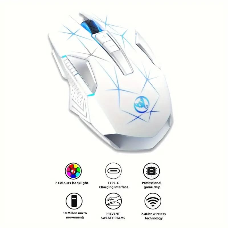 Wireless RGB Backlight Mouse